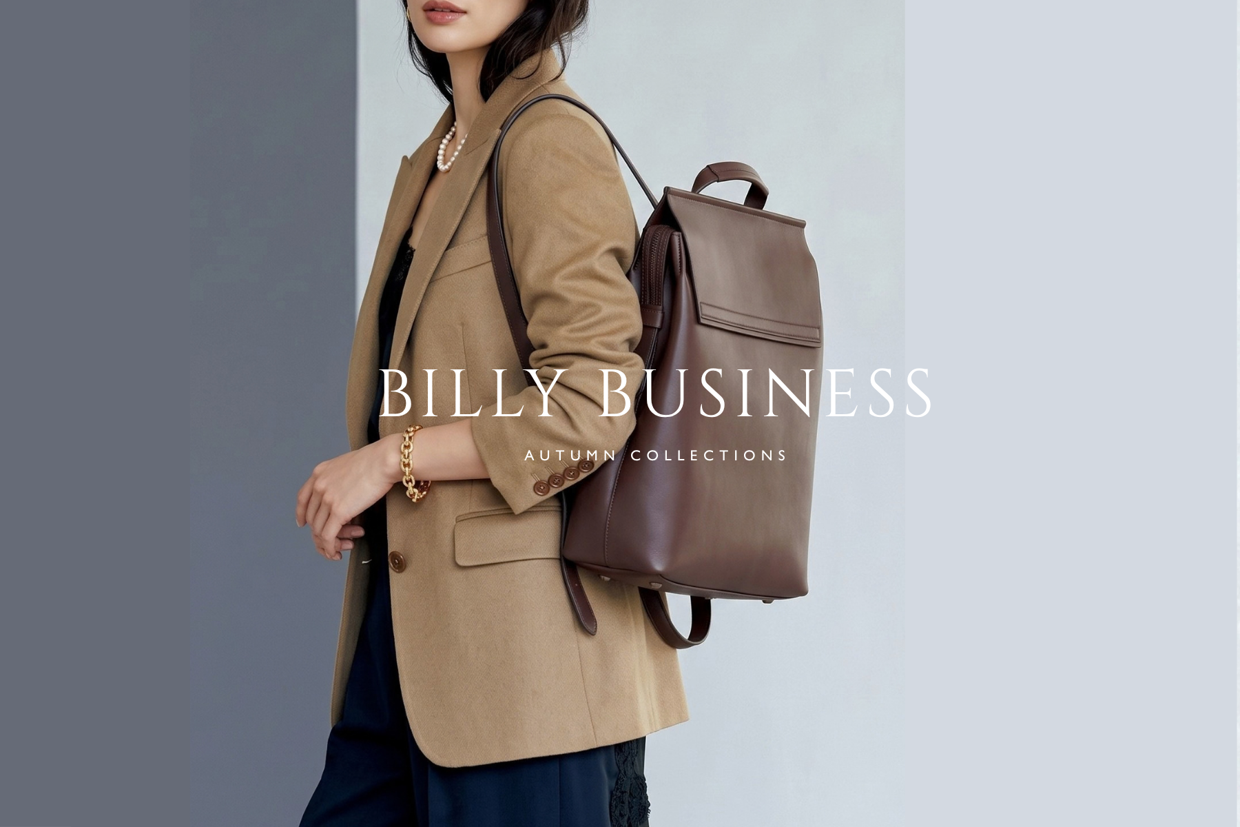 プレスリリース】ビジネスリュック「BILLY business」に秋冬の新色が