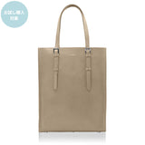 GENE: Zipper vertical tote bag