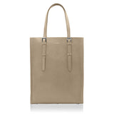 GENE: Zipper vertical tote bag