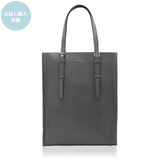 GENE: Zipper vertical tote bag