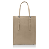 GENE: Zipper vertical tote bag