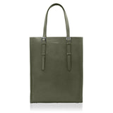 GENE: Zipper vertical tote bag