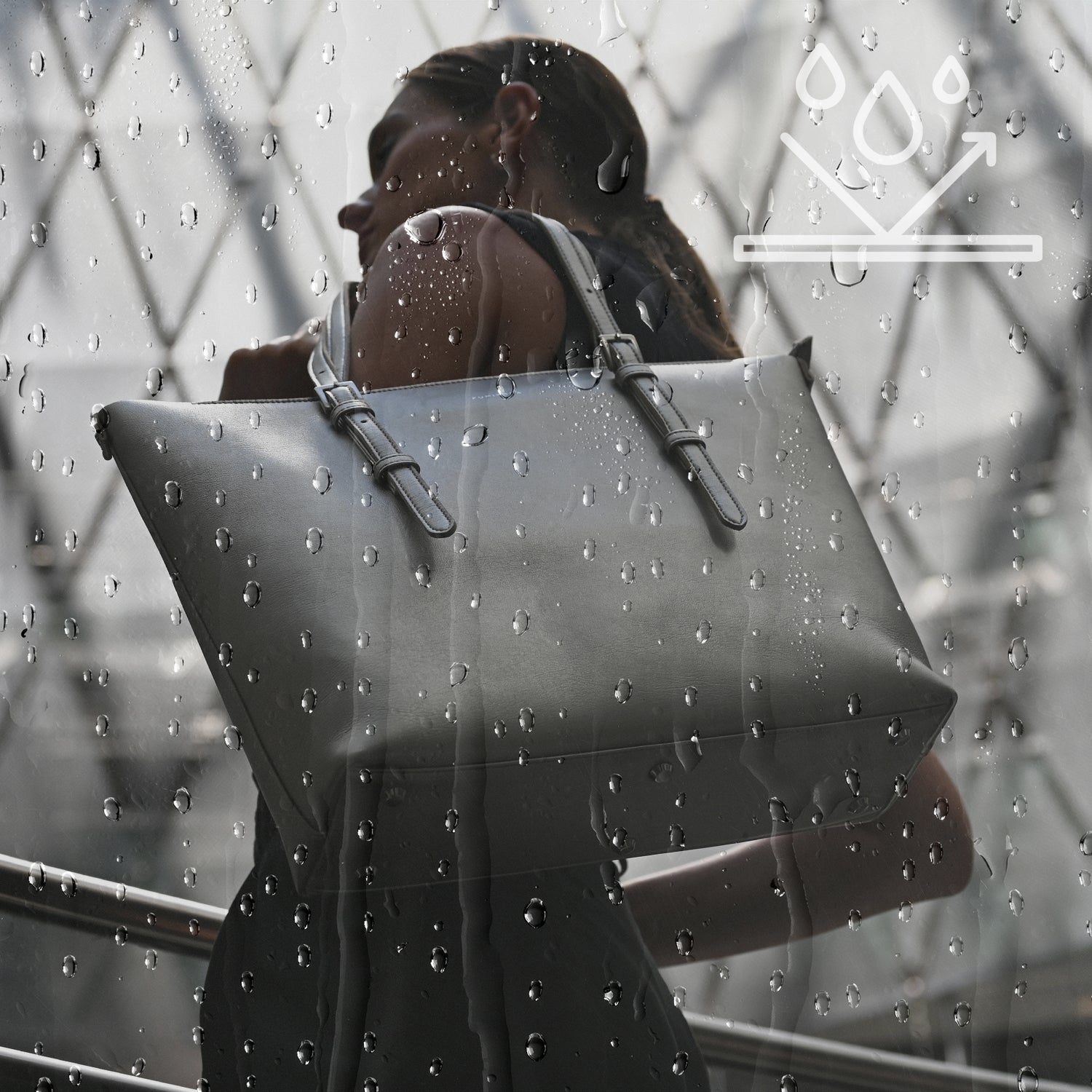 ALEX:ファスナー付トートバッグ