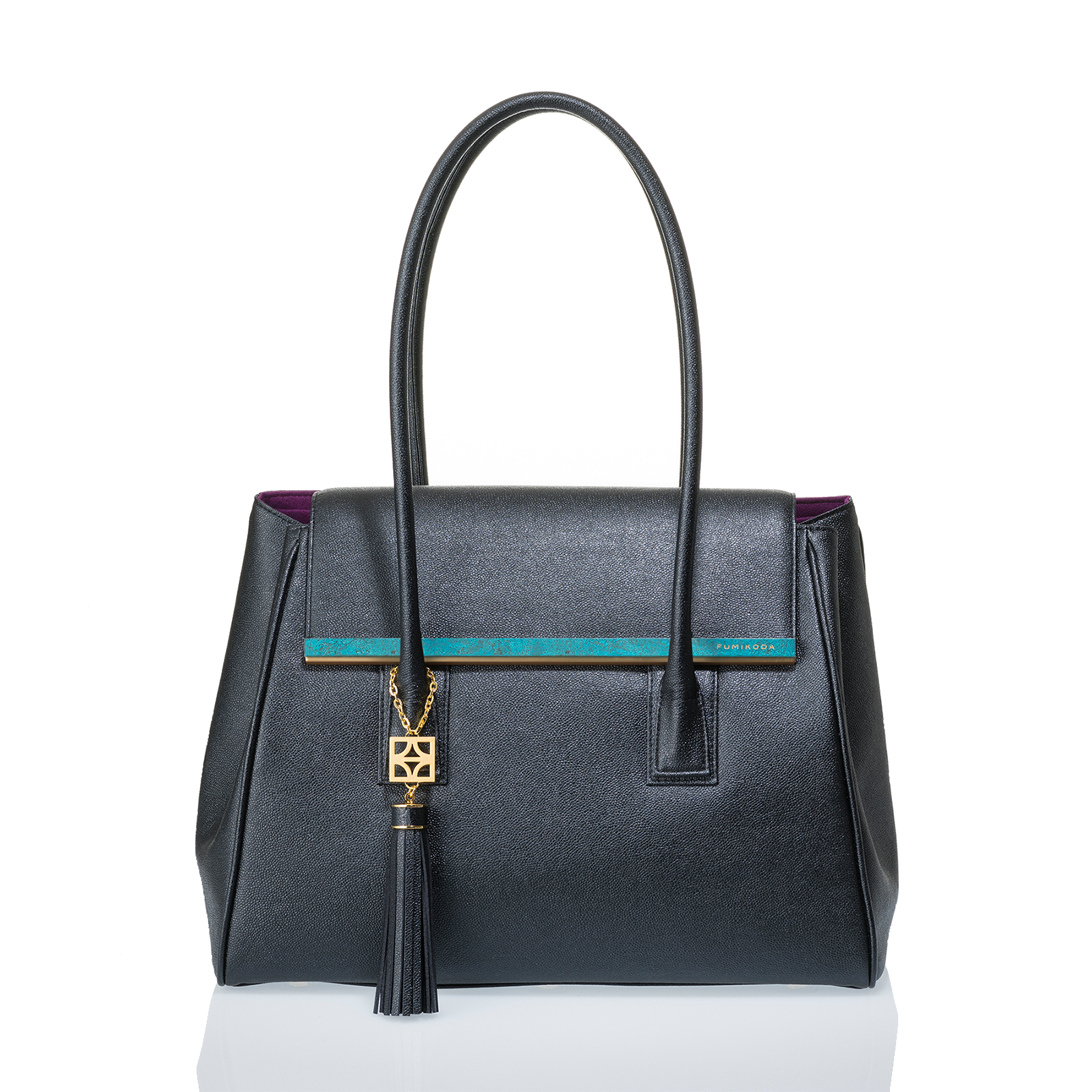 ARIANNA:フラップ付ショルダーバッグ