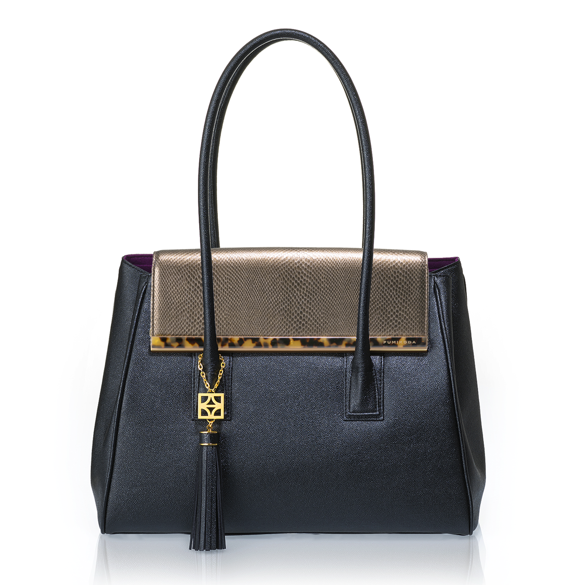 ARIANNA:フラップ付ショルダーバッグ