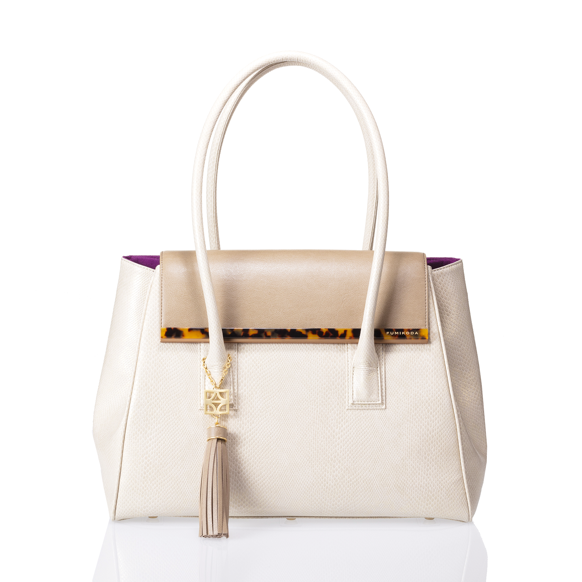 ARIANNA:フラップ付ショルダーバッグ