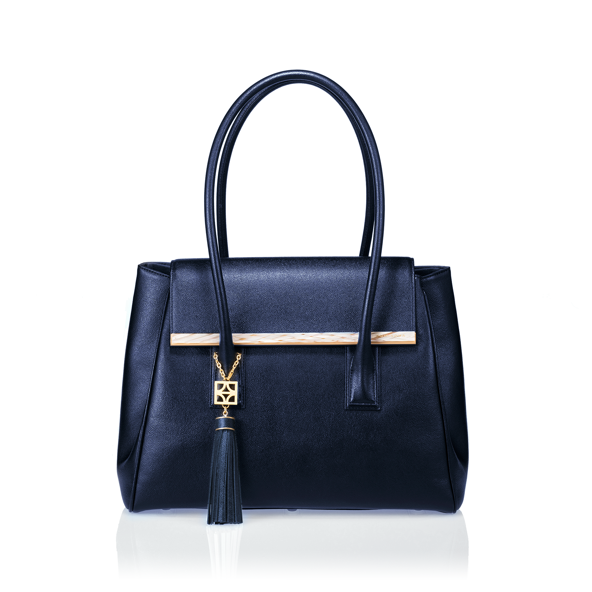 ARIANNA:フラップ付ショルダーバッグ