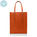 GENE: Zipper vertical tote bag