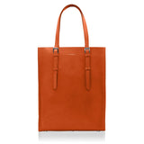 GENE: Zipper vertical tote bag