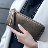 CARINA: Slim zip wallet