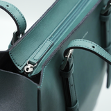 GENE: Zipper vertical tote bag