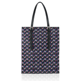 GENE: Zipper vertical tote bag