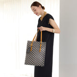 GENE: Zipper vertical tote bag