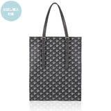 GENE: Zipper vertical tote bag