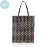 GENE: Zipper vertical tote bag