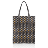 GENE: Zipper vertical tote bag