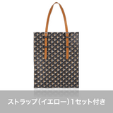 GENE: Zipper vertical tote bag