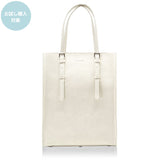 GENE: Zipper vertical tote bag