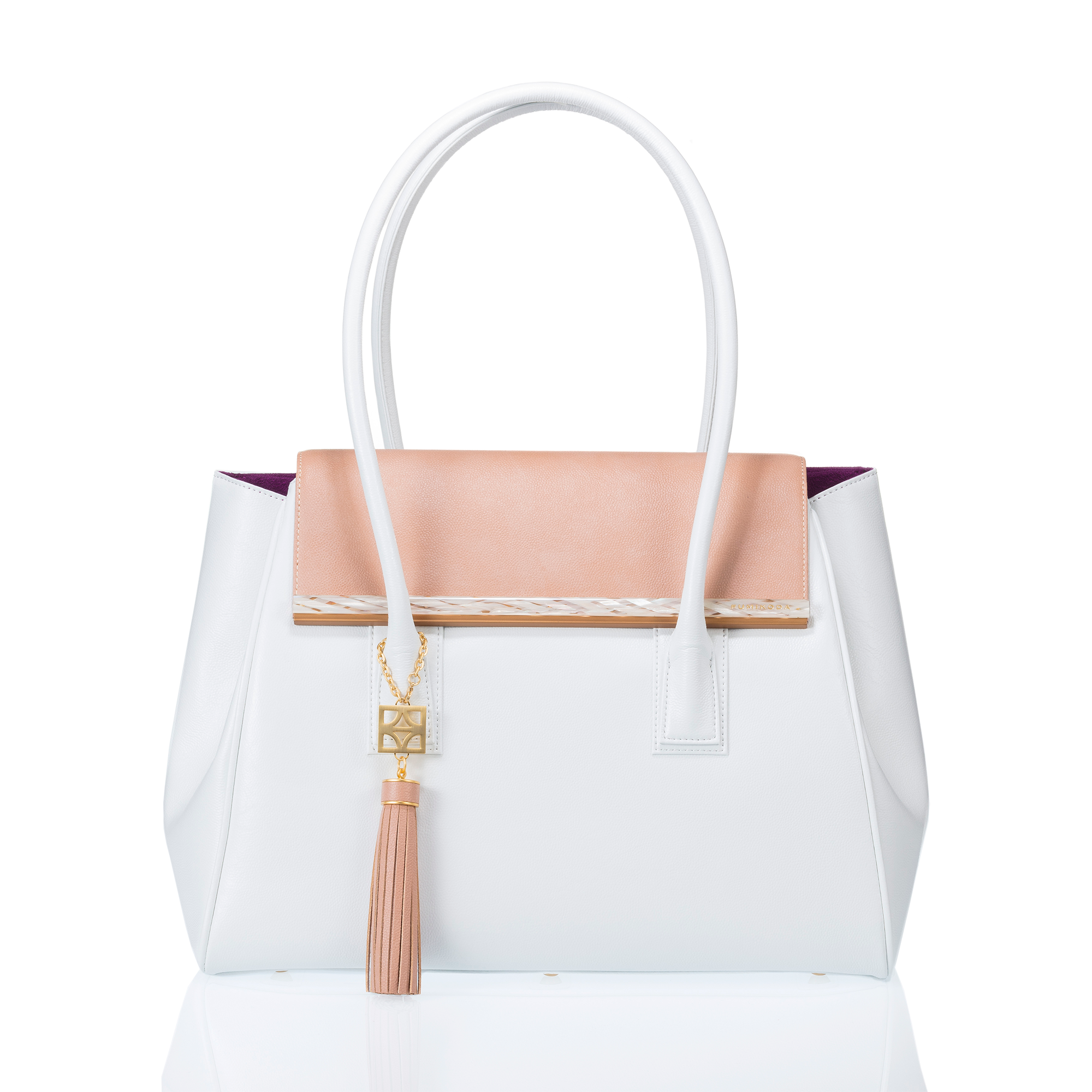 ARIANNA:フラップ付ショルダーバッグ