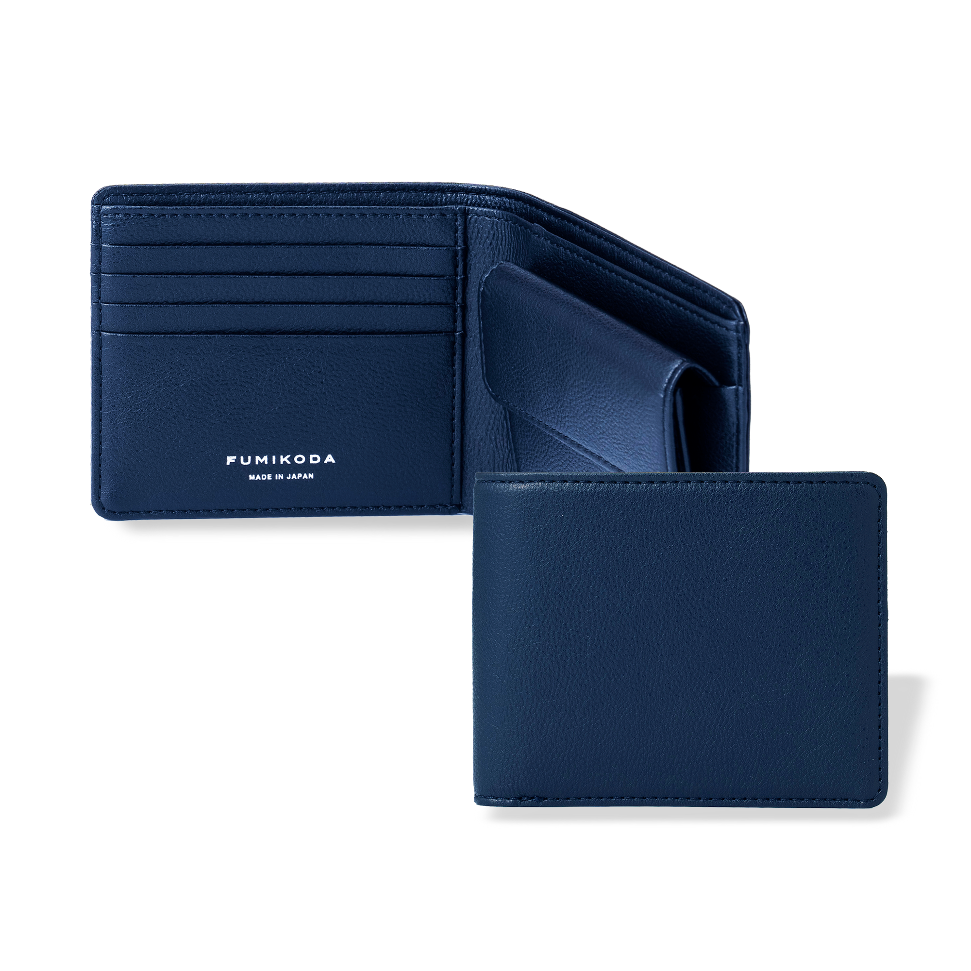 kaoyorinakami カオヨリナカミ 財布 青 ブルー Blue カオナカ kaoyorinakami leather wallet財布 ブルー Blue