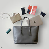 ALEX:款拉链带拉链手提袋