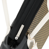 MEGAN:ファスナー付ハンドバッグ