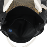 MEGAN:ファスナー付ハンドバッグ