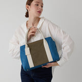 MEGAN:ファスナー付ハンドバッグ