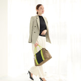 MEGAN:ファスナー付ハンドバッグ