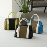 MEGAN:ファスナー付ハンドバッグ