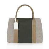 MEGAN:ファスナー付ハンドバッグ