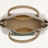 MEGAN:ファスナー付ハンドバッグ