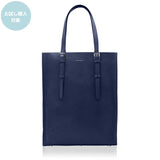 GENE: Zipper vertical tote bag