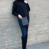 HELEN:マチ付きクロスボディバッグ