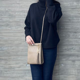 HELEN:マチ付きクロスボディバッグ