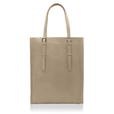 GENE: Zipper vertical tote bag
