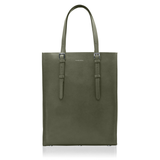 GENE: Zipper vertical tote bag