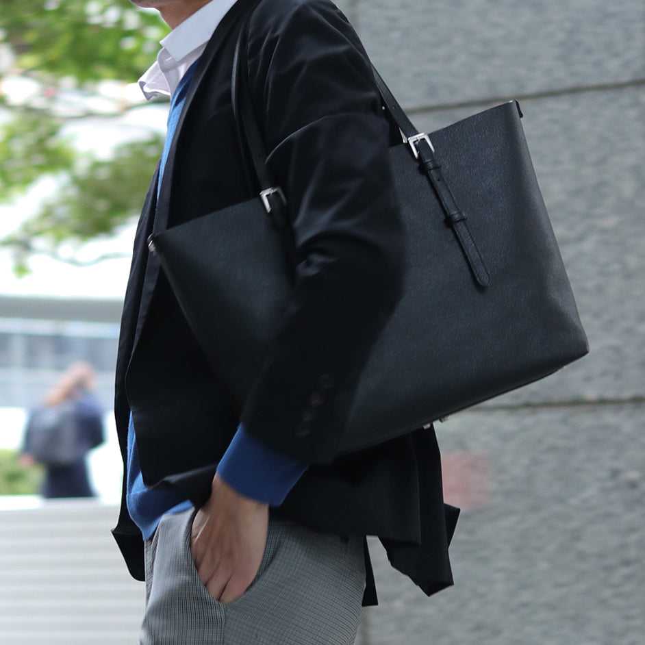 ALEX:ファスナー付トートバッグ