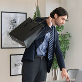 GENE: Zipper vertical tote bag