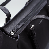 GENE: Zipper vertical tote bag