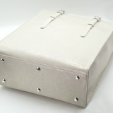 GENE: Zipper vertical tote bag