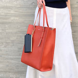GENE: Zipper vertical tote bag