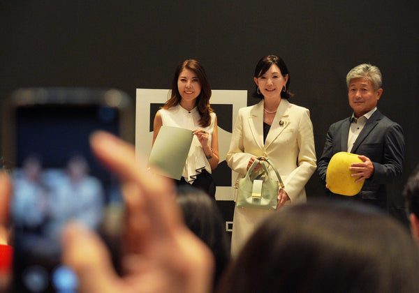 日本初の“ブイ”から生まれた新型バッグ「MARINA」発表会を開催 〜先行受注は1週間で完売御礼〜