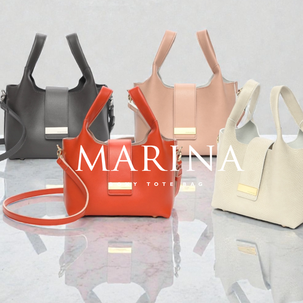 プレスリリース】 春を彩る、ボックストートバッグ「MARINA」新色発売