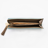 CARINA: Slim zip wallet 