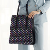 GENE：Zippered vertical tote bag