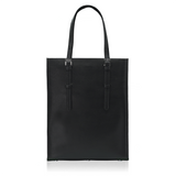 GENE：Zippered vertical tote bag