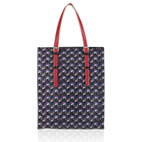 GENE：Zippered vertical tote bag