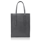 GENE：Zippered vertical tote bag