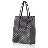 GENE：Zippered vertical tote bag